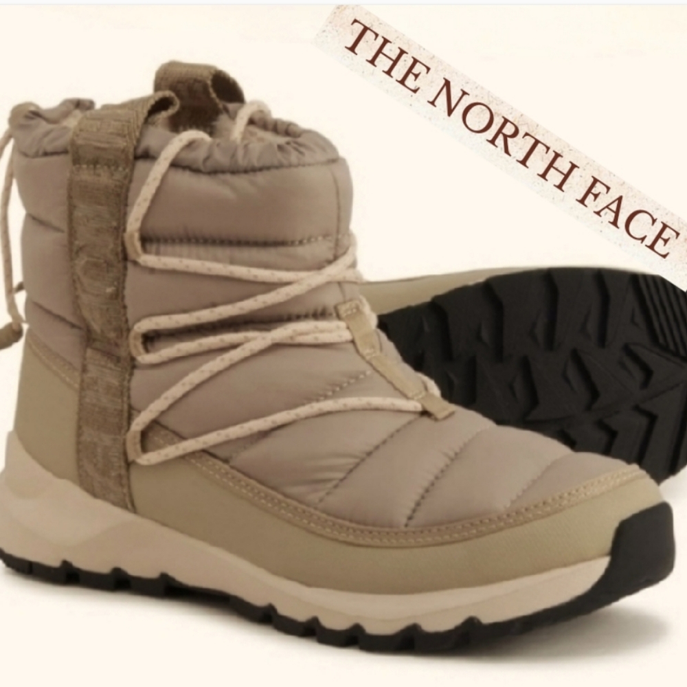 New THE NORTH FACE Women's ThermoBall Lace Up Insulated Waterproof Winter Boots
